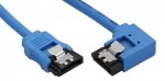 InLine� SATA 6Gb/s Anschlusskabel rund, abgewinkelt...