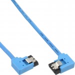 InLine� SATA 6Gb/s Anschlusskabel rund, abgewinkelt...