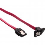 InLine� SATA 6Gb/s Kabel, mit Lasche, gewinkelt, 0,75m
