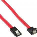 InLine� SATA 6Gb/s Kabel, mit Lasche, gewinkelt, 1m