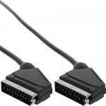 InLine� Scart Anschlusskabel, Stecker / Stecker, 2m