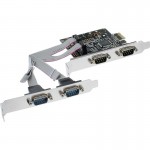 InLine� Schnittstellenkarte, 4x Seriell 9-pol, PCIe...