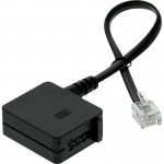 InLine� TAE Adapterkabel, RJ11 Stecker auf TAE-F...