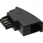 InLine� TAE-F Adapter, TAE-F Stecker auf RJ11 Buchse,...
