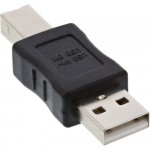 InLine� USB 2.0 Adapter, Stecker A auf Stecker B