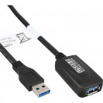InLine� USB 3.0 Aktiv-Verl�ngerung, Stecker A an...