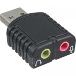 InLine� USB Audio Adapter, Mini