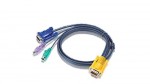 KVM Kabelsatz, ATEN PS/2, 2L-5206P, L�nge 6m