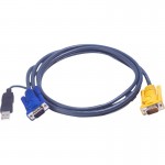 KVM Kabelsatz, ATEN USB, 2L-5206UP, L�nge 6m