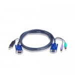 KVM Kabelsatz, ATEN USB-PS/2, 2L-5506UP, L�nge 6m
