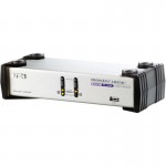 KVM Switch, 2-fach Dual View, ATEN CS-1742, USB+Audio