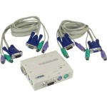 KVM Switch, ATEN, 2-fach, CS12C, PS/2
