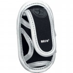MP3-Player-Tasche, Neopren, schwarz/silber, BECO, 583.10