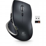 Maus, Logitech Performance Mouse MX, Funk, grau