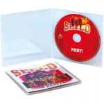 SLIM-CD-BOXEN F�R 1 CD, 25ER P, BECO 454.25