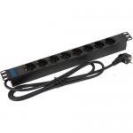 Steckdosenleiste 8-fach, Triton RAB-PD-X02-A1, 48,26cm...