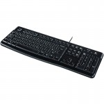 Tastatur, Logitech K120, USB, schwarz, OEM