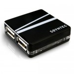 USB 2.0 Hub, Soyntec NEXOOS�370�BLACK, 4 Port