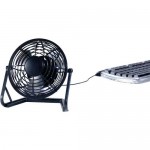 USB 2.0 Tischventilator, 3 Leistungsstufen, schwarz, BECO...