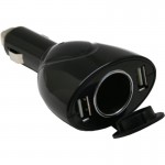 USB Power-Adapter, 12V -> 5V, KFZ-auf 2x USB, 1000mA,...