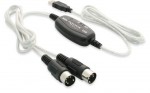 USB auf MIDI Adapter, 2m, Delock 61640